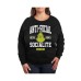 Trendy Plus Size Grinch Anti-Social Graphic Pullover T-shirt Черный, 1X