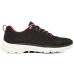 Skechers Go Walk 6 'Stunning Glow Black Hot Pink' Women's 38