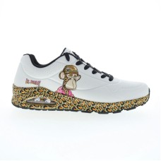 Skechers Uno Dr. Bombay Snoop Dogg Mens White Lifestyle Sneakers Shoes 11