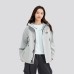 Skechers Mountain And Wild Outdoor Series Breathable Windbreaker Jacket Women's Moon Rock Gray Moon Gray/00MV, XL