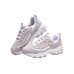 Skechers D'LITES 1.0 Cushioning Anti-Slip Wear-Resistant Breathability Low-Top Chunky Sneakers Women's Lavender 35.5