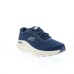 Skechers Arch Fit 2.0 Womens Blue Extra Wide Lifestyle Sneakers Shoes 9
