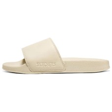 Skechers Side Lines EVA Slip Resistant Abrasion Resistant Casual Slippers Women's Beige 39
