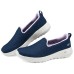 Skechers GO WALK Joy Anti-Slip Wear-Resistant Low-Top Casual Shoes Women's Blue navy/lavender, 39.5
