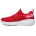 Skechers GO RUN Abrasion Resistant Low Top Casual Running Shoes Men's Red 42.5