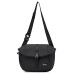 Skechers Sports Alliance Series Fabric Shoulder Bag Crossbody Bag Unisex Charcoal Black сажа