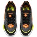Skechers Ultrasurge Anti Slip Wear Resistant Low Top Kids Lifestyle Shoes Black White Orange Teenagers Черный, 28.5