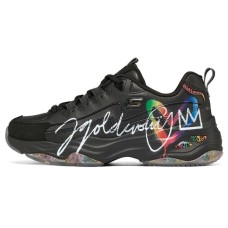 Skechers D'LITES 4.0 Cushioning Anti-Slip And Wear-Resistant Low-Top Casual Shoes Women's Black 36.5