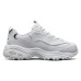 Skechers D'LITES 1.0 Low-Top Chunky Sneakers Women's White Black Черно-белый, 36.5