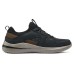 Skechers Delson 3.0 Cushioning Wear-Resistant Low-Top Casual Shoes Men's Black Gray Color Черный, 41