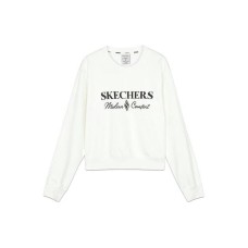 Skechers Skechers Diamond Series Sweatshirt Women's Marshmallow White Marshmallow white 0074, M