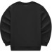Skechers Colorful Sweatshirt Unisex Carbon Black Carbon Black 0018, XS