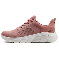 Skechers Shock Absorbing, Non Slip, Wear Resistant, Breathable And Lightweight Low Top Casual Shoes Women's Rose Red Розовый, 35