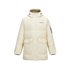 Skechers x SMILEYWORLD Down Jacket Men's Pearl Ecru Pearl Ecru, XL