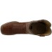 Roper Eroica Southwest Embroidered Square Toe Pull On Cowboy Womens Brown Casua 10
