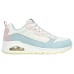 Skechers Wear-Resistant Balance Low-Top Casual Shoes Women's Blue Pink голубой розовый, 36
