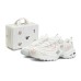 Skechers D'LITES Low-Top Chunky Sneakers Women's White Pink Белый Розовый, 35.5