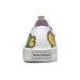 Jeremyville x Skechers V'lites Wear-Resistant Low-Top Skateboard Shoes Women's White Multicolor 37