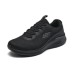 Skechers SPORT MENS Cushioning Wear-Resistant Low-Top Casual Running Shoes Men's Black Черный, 41
