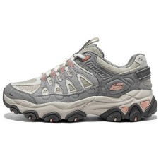Skechers DLites Training Shoes 'Grey Beige Orange' Women's White gray, 36