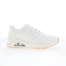 Skechers Tres Air Uno Casairal 183090 Mens White Lifestyle Sneakers Shoes 10.5