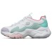Skechers D'LITES 3.0 Breathable Lightweight Low-Top Casual Shoes Women's Pink Green 38