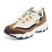 Skechers D'LITES 1.0 Anti Slip Wear Resistant Low Top Chunky Sneakers Men's Beige Brown Бежевый, 45
