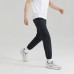 Skechers Basic Sports Series Knitted Sports Pants Men's Carbon Black сажа, L
