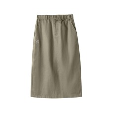 Skechers x SmileyWorld Casual Long Skirt Women's Mushroom Brown Mushroom Brown-0409, L