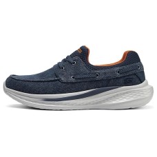 Skechers Anti-Slip And Wear-Resistant Breathable Low-Top Casual Shoes Men's Navy Синий, 41
