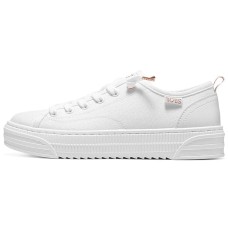 Skechers Bobs Copa Anti-Slip Wear-Resistant Low-Top Skateboard Shoes Women's White Белый, 35.5