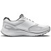 Skechers Cushioning, Wear Resistant Low Top Running Shoes Men's White Silver Белый, 43