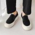 WEISHIBANGWEI Espadrilles Men's Black Черный, 43