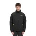 Skechers Stroll Down Jacket Men's Midnight Black Deep Night Black, L