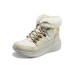 Skechers Winter Comfy Boots 'Beige White' Women's 38