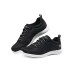 Skechers Cushioned Anti-Slip Wear-Resistant Waterproof And Breathable Low-Top Casual Shoes Women's Black Черный, 36.5