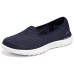 Skechers On-The-GO Fle Cushioning Anti-Slip Wear-Resistant Breathability Low-Top Casual Shoes Women's Blue 39.5