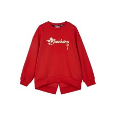 Skechers Kids Sweatshirts Race Red 001W, 140