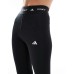 adidas Training Tech Fit 7/8 sculpt leggings in black Черный, M