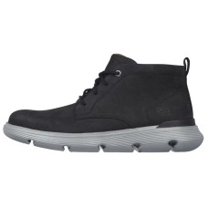 Skechers Anti-Slip Wear-Resistant High-Top Casual Shoes Men's Black Черный, 41