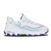 Skechers D'LITES 1.0 Ink Splatter Blue Breathable Moisture-Wicking Coverage Low-Top Chunky Sneakers Women's Blue White Белый, 36.5