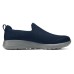 Skechers Cushioned Slip-Resistant Low-Top Casual Shoes Men's Navy Синий, 42.5