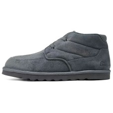 Skechers SKECHERS MENS USA Anti-Slip Wear-Resistant Mid-Top Casual Shoes Men's Charcoal Gray Серый, 43