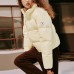 Skechers Down Jacket Women's Beige Yellow Beige Yellow/008D, M
