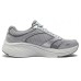 Skechers Cushioning Anti-Slip And Wear-Resistant Low-Top Casual Running Shoes Women's Gray Blue Gray Blue, 38
