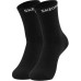 Skechers Unisex Mid-Calf Socks 3-Pack (Carbon Black), S