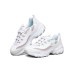 Skechers D'Lites 1.0 Low Top Running Shoes White/Multi Women's 36