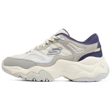 Skechers DLites 3.0 'Gray Navy Blue' Women's 37.5