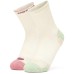 Skechers Pre-school Socks 浅粉红/微绿色, XL