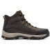 Skechers Relment Cushioning Anti-Slip And Wear-Resistant High-Top Outdoor Shoes Men's Chocolate 43